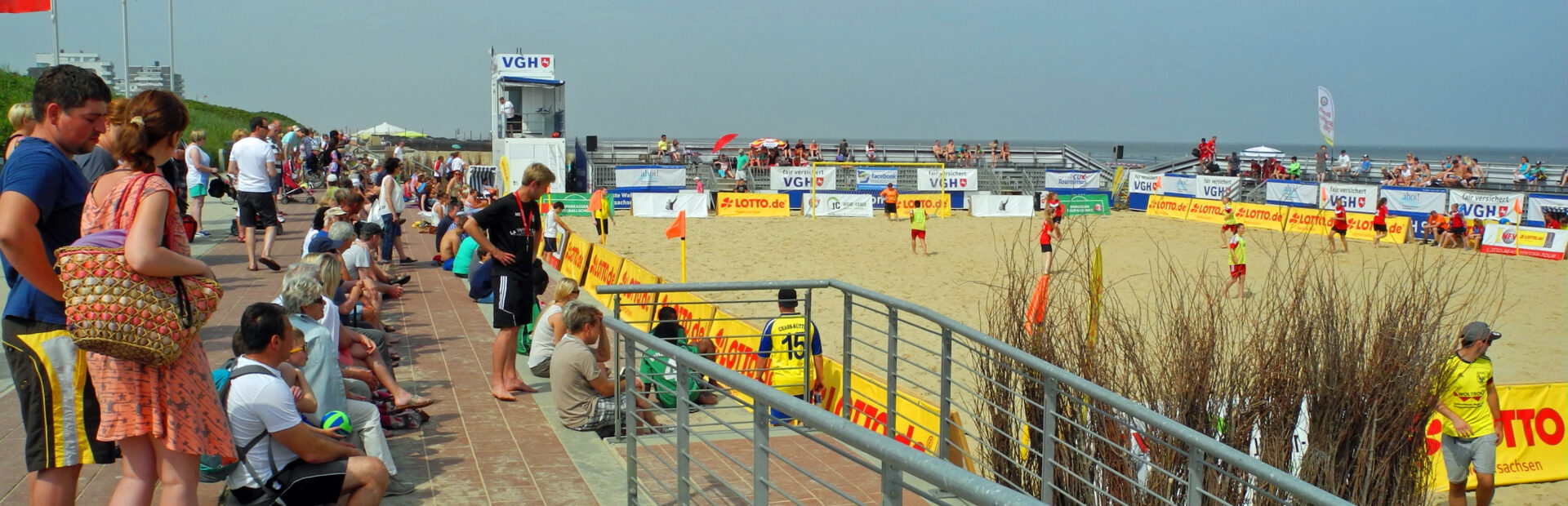 Beachsoccer Cup in Cuxhaven Duhnen