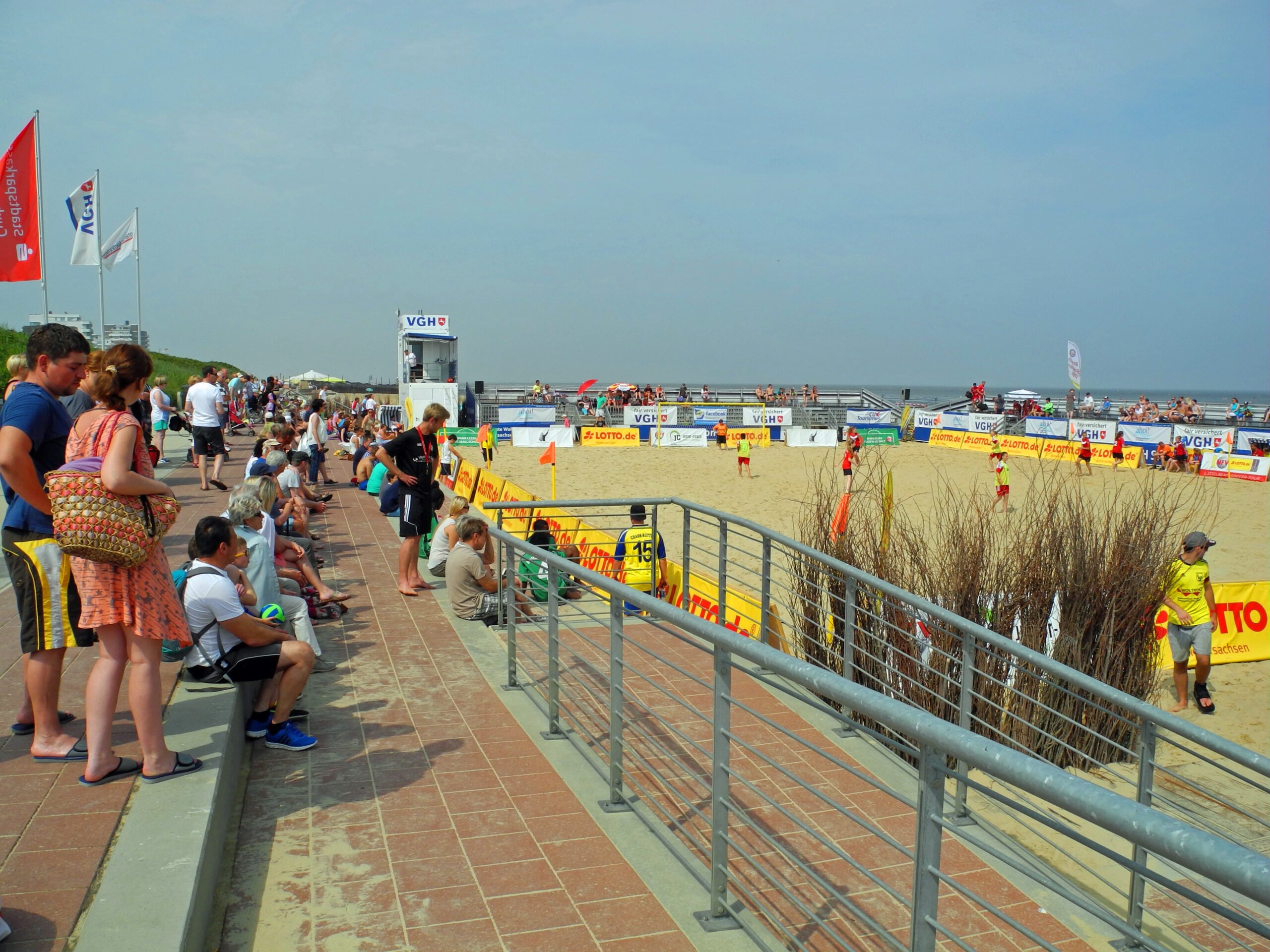 Beachsoccer Cup in Cuxhaven Duhnen