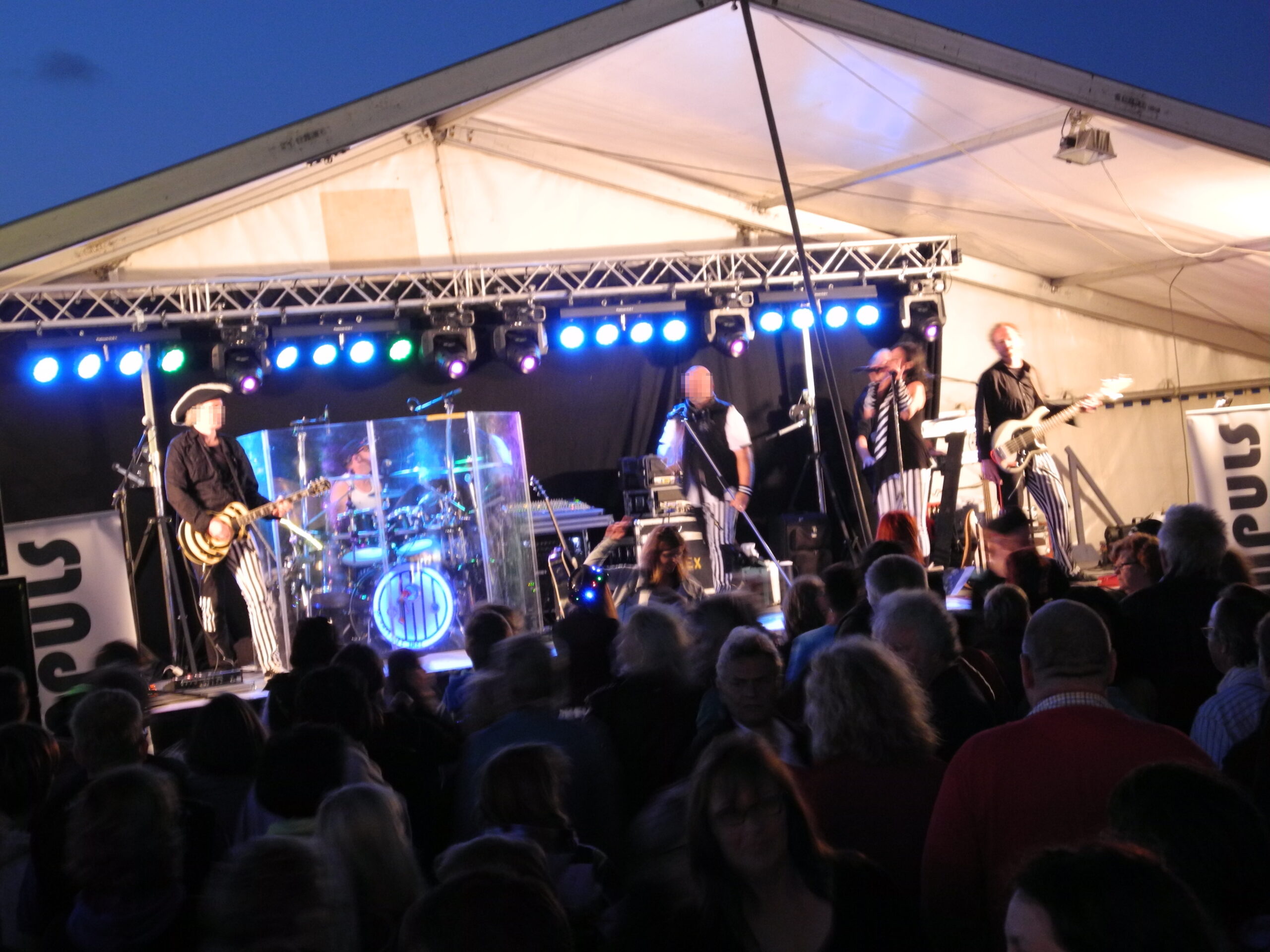 Band in Cuxhaven Live auf der Bühne