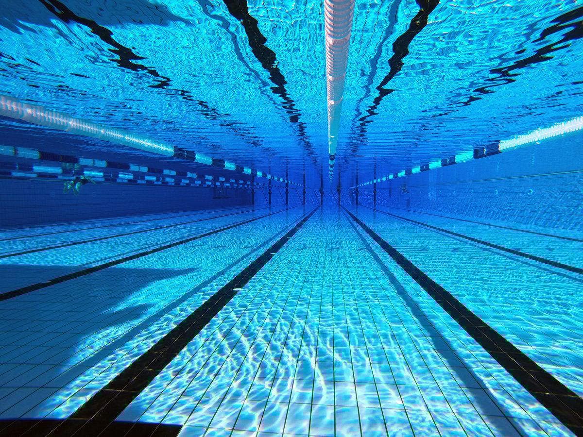 Unterwasserbild Pool