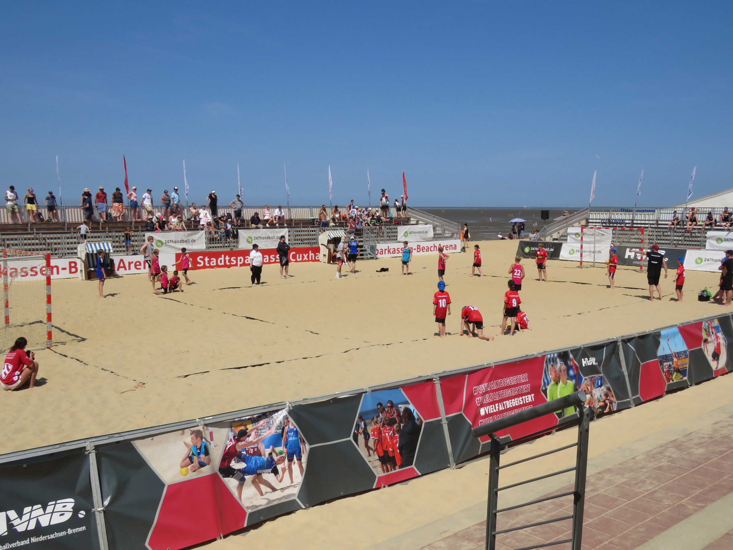 Beachhandball Turnier in Cuxhaven