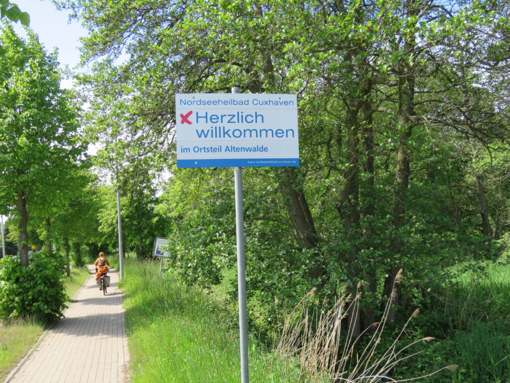 Altenwade mit vielen Radwegen