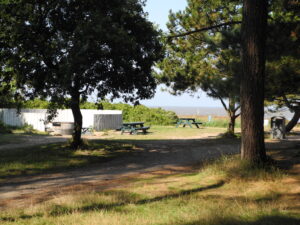 Meerblick aus dem Wernerwald in Cuxhaven Sahlenburg