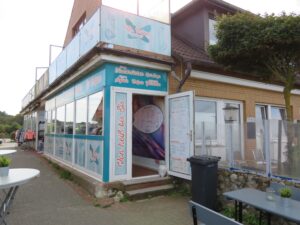 Imbiss Crepes & Friends am Strand in Sahlenburg
