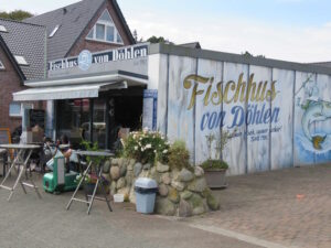 Der Fischimbiss Fischhus von Döhlen in Sahlenburg